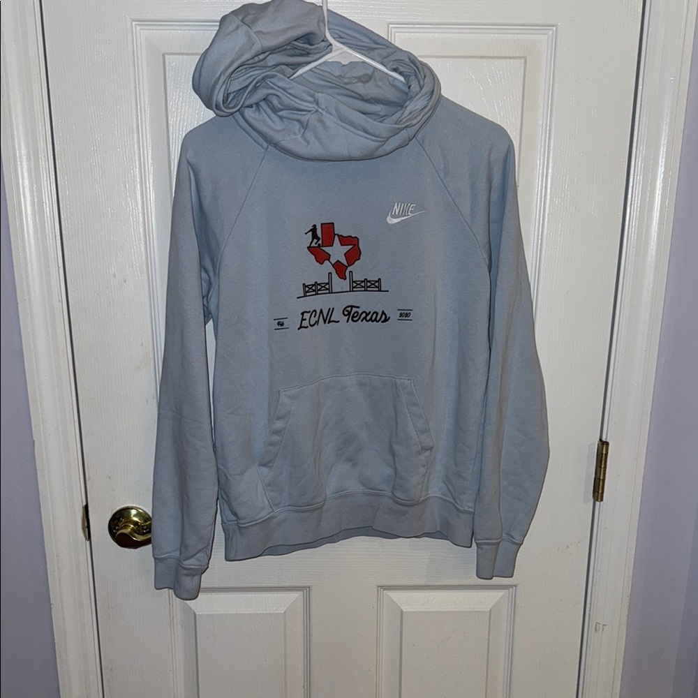 Nike Gray Cowl Neck Sweater